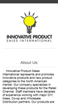 Mobile Screenshot of innovativeproductsinc.com